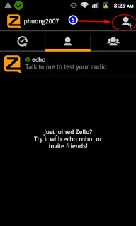 add contact ứng dụng zello