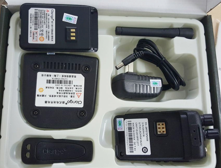 máy bộ đàm motorola clarigo 418