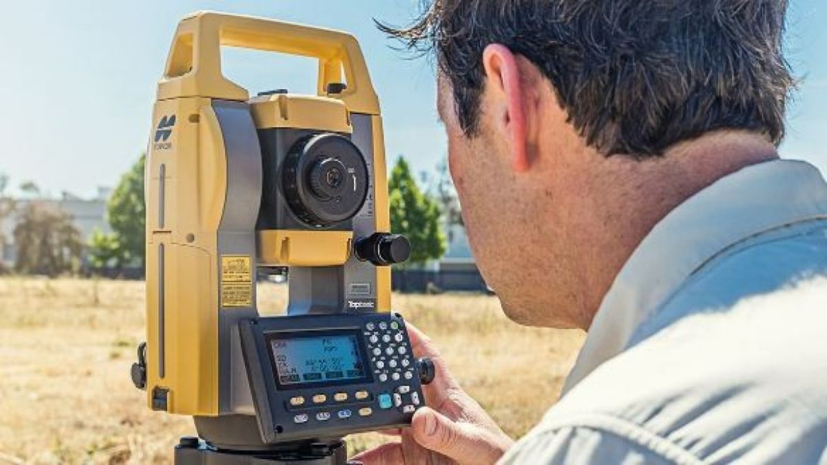 Thao tác sử dụng toàn đạc Topcon