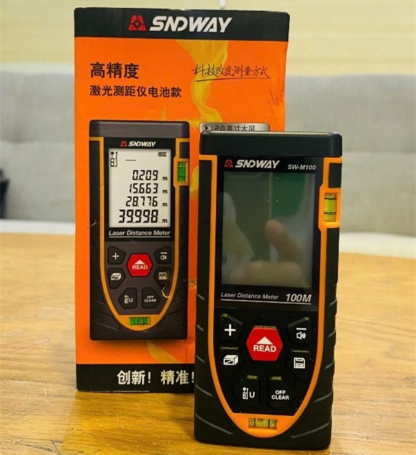 Máy đo khoảng cách SND 100M – máy đo khoảng cách được đánh giá cao