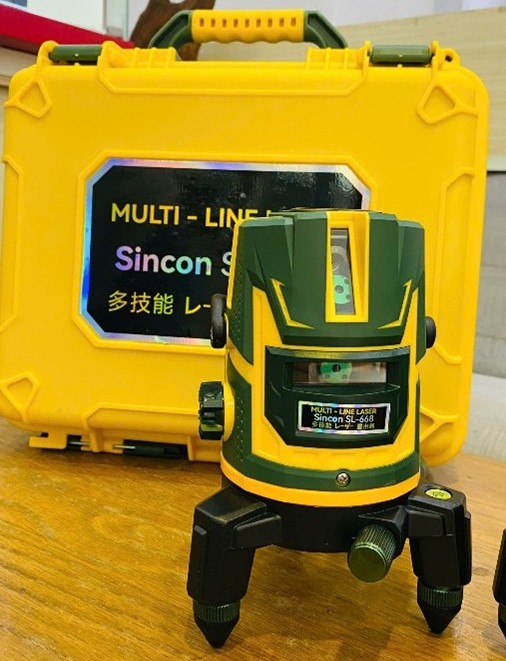 Máy Laser 5 tia xanh Sincon SL-668- Lựa chọn đẳng cấp cho công trình hiện đại