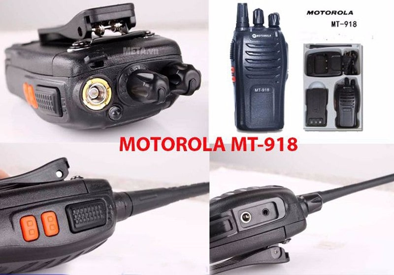 thiết kế máy bộ đàm Motorola MT 918