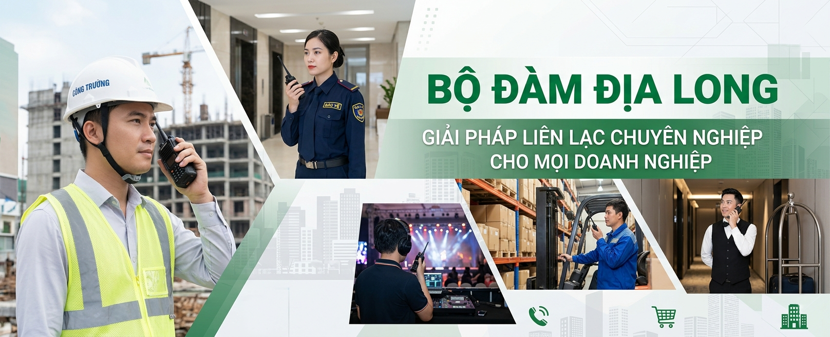 máy bộ đàm địa long
