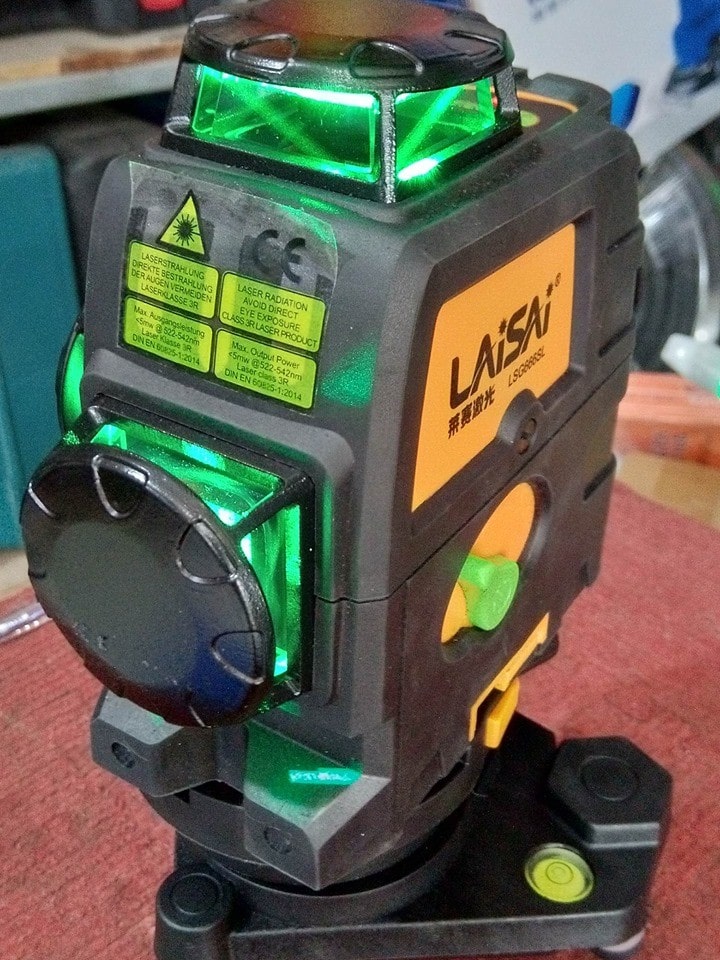 Máy cân bằng laser Laisai LSG-666SL 12 tia xanh