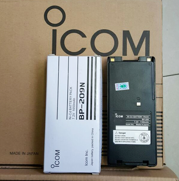 Pin bộ đàm ICOM BP 209N